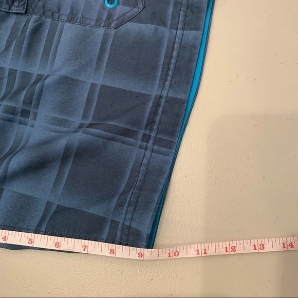 Speedo Swim Trunks Board Shorts Adult Size L Multicolor Nylon Mesh Lined Men - Picture 8 of 8